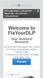 Mobile Screenshot of fixyourdlp.com